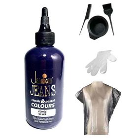 Jamaican Jeans Color Gümüş Gri Saç Boya Seti