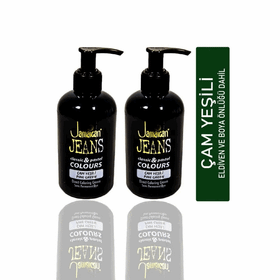 Jamaican Jeans Color Ördekbaşı Yeşili 2x250 ml Saç Boyası