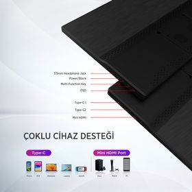 James Donkey JDP15 15.6 inç Taşınabilir IPS Monitör