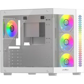 James Donkey Stark S800 ARGB Fanlı 750 W Beyaz ATX Gaming Bilgisayar Kasası