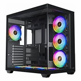 James Donkey Stark S801 ARGB Fanlı Siyah 650 W ATX Gaming Bilgisayar Kasası