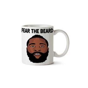 James Harden Fear The Beard Baskılı Kupa Bardak