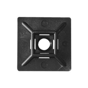 Jameson 19x19 mm Yapışkanlı Siyah Kroşe