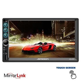 Jameson JS-475 7" 4x45w Mirrorlink Bt/Usb/Sd/Fm/Aux Kameralı Double Teyp