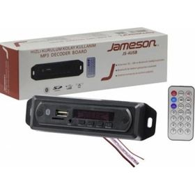 Jameson JS-4USB Çevirici Bord 12v Bt/Usb/Sd/Fm/Aux Konuşmalı Oto Teyp