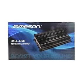 Jameson USA-460 Bass Kontrollü 4 Kanallı 4000 Watt Oto Anfi