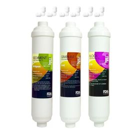 Jammy Filter 3'lü Filtre Inline Kapalı Kasa Filtre Seti