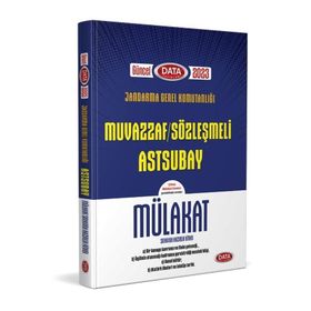 Jandarma Genel Komutanlığı Muvazzaf / Sözleşmeli Astsubay Mülakat Sınavına Hazırlık Kitabı 2022 - Data Yayınları