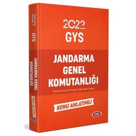 Jandarma Genel Komutanlığı Personeli Gys Konu Anlatımlı 2022 - Data Yayınları