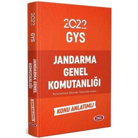 Jandarma Genel Komutanlığı Personeli Gys Konu Anlatımlı 2022 - Data Yayınları