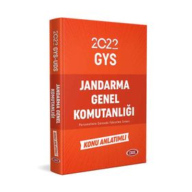 Jandarma Genel Komutanlığı Personeli Gys Konu Anlatımlı 2022 - Data Yayınları