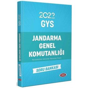 Jandarma Genel Komutanlığı Personeli Gys Soru Bankası 2022 - Data Yayınları