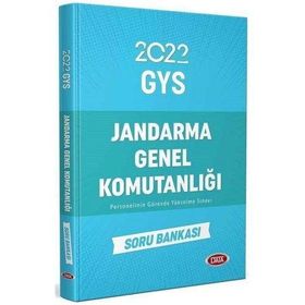 Jandarma Genel Komutanlığı Personeli Gys Soru Bankası 2022 - Data Yayınları