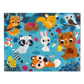 Janod 20 Parça Dokun Hisset Hayvanlar Puzzle