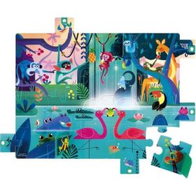 Janod 20 Parça Sürpriz Orman Puzzle