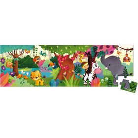 Janod 36 Parça Panoramik Orman Puzzle