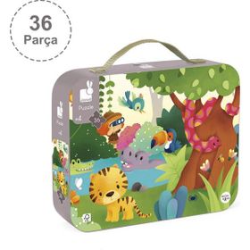 Janod 36 Parça Panoramik Orman Puzzle