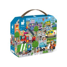 Janod 36 Parça Şehir Puzzle
