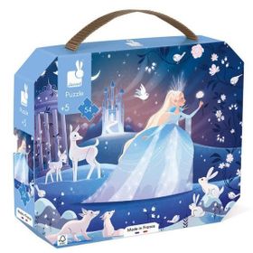 Janod 54 Parça Karlar Kraliçesi Puzzle