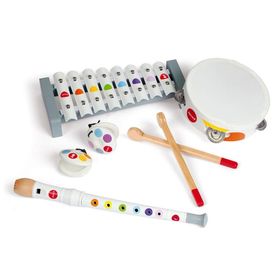 Janod Confetti Müzikal Set 4'lü Ahşap Müzik Aletleri