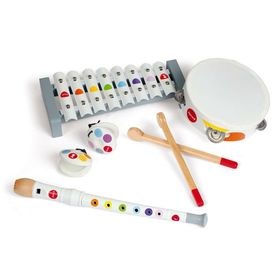Janod Confetti Müzikal Set 4'lü Ahşap Müzik Aletleri