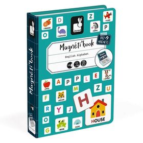 Janod Mıknatıslı Alfabe Oyun Kitabı