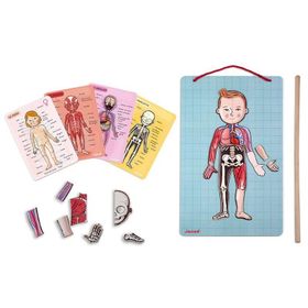 Janod Vücudumuzu Tanıyalım 7+ Yaş Mıknatıslı Oyun
