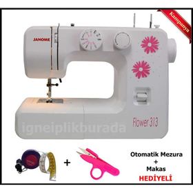 Janome Flower 313 Taşınabilir Dikiş Makinası