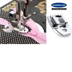 Janome RJ-601Z Metal Gizli Fermuar Ayağı