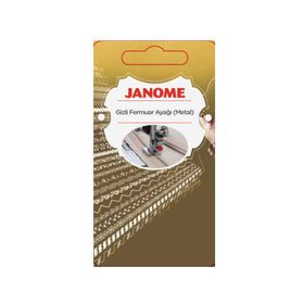 Janome RJ-601Z Metal Gizli Fermuar Ayağı