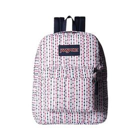 Jansport Superbreak Beyaz Renkli Noktalı Sırt Çantası