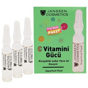 Janssen Cosmetics 3'lü C Vitamini Aydınlatıcı Ampul