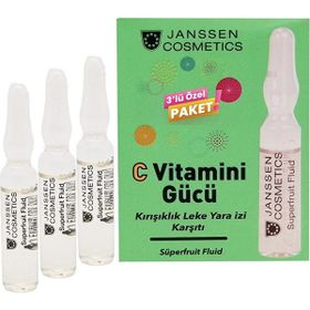 Janssen Cosmetics 3'lü C Vitamini Aydınlatıcı Ampul