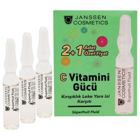 Janssen Cosmetics 3'lü C Vitamini Aydınlatıcı Ampul