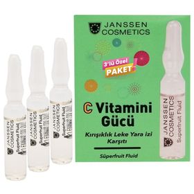 Janssen Cosmetics 3'lü C Vitamini Aydınlatıcı Ampul