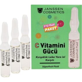 Janssen Cosmetics 3'lü C Vitamini Aydınlatıcı Ampul