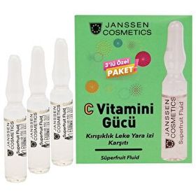 Janssen Cosmetics 3'lü C Vitamini Aydınlatıcı Ampul