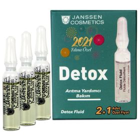 Janssen Cosmetics 3'lü Detox Özellikli Ampul