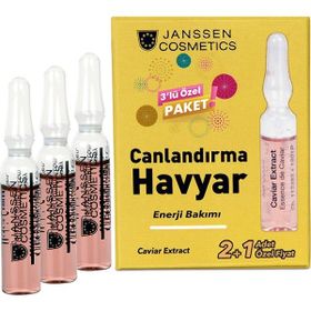 Janssen Cosmetics 3'lü Havyar İçerikli Ampul