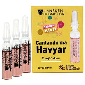 Janssen Cosmetics 3'lü Havyar İçerikli Ampul