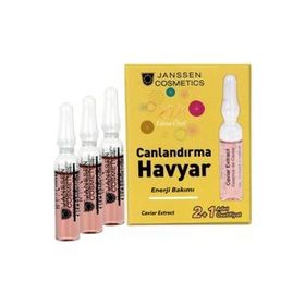 Janssen Cosmetics 3'lü Havyar İçerikli Ampul