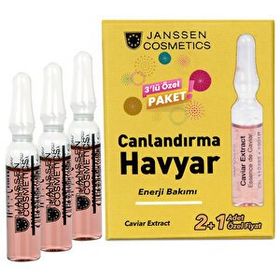Janssen Cosmetics 3'lü Havyar İçerikli Ampul