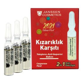 Janssen Cosmetics 3'lü Kızarıklık Karşıtı Ampul