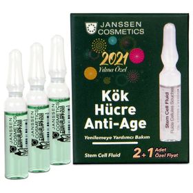 Janssen Cosmetics 3'lü Kök Hücre Anti-Age Ampul