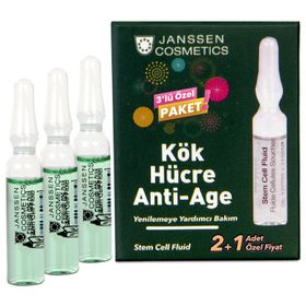 Janssen Cosmetics 3'lü Kök Hücre Anti-Age Ampul