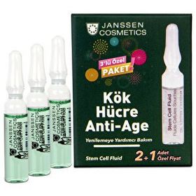 Janssen Cosmetics 3'lü Kök Hücre Anti-Age Ampul