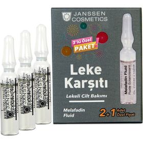 Janssen Cosmetics 3'lü Leke Açıcı ve Renk Dengeleyici Ampul