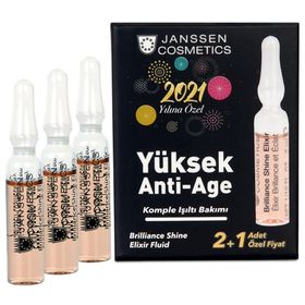 Janssen Cosmetics 3'lü Yüksek Anti-Age Lux Ampul