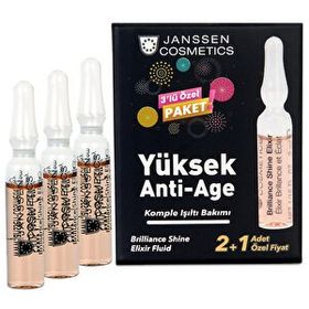Janssen Cosmetics 3'lü Yüksek Anti-Age Lux Ampul