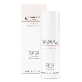 Janssen Cosmetics Brightening Night Care Lekeli Ciltler İçin 50 ml Gece Kremi
